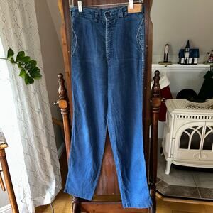 Vintage Jeanne San Francisco High Waist Jeans Cut 110 Size 11 70’s denim boho